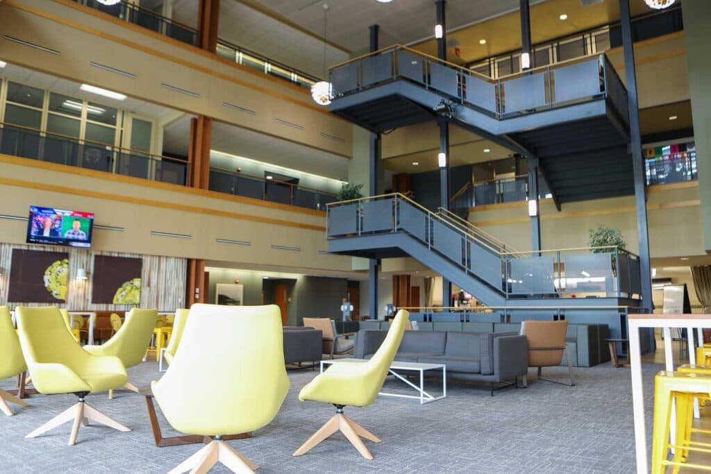 Digital Fire Creative office interior at 100 Global View Drive, Warrendale PA