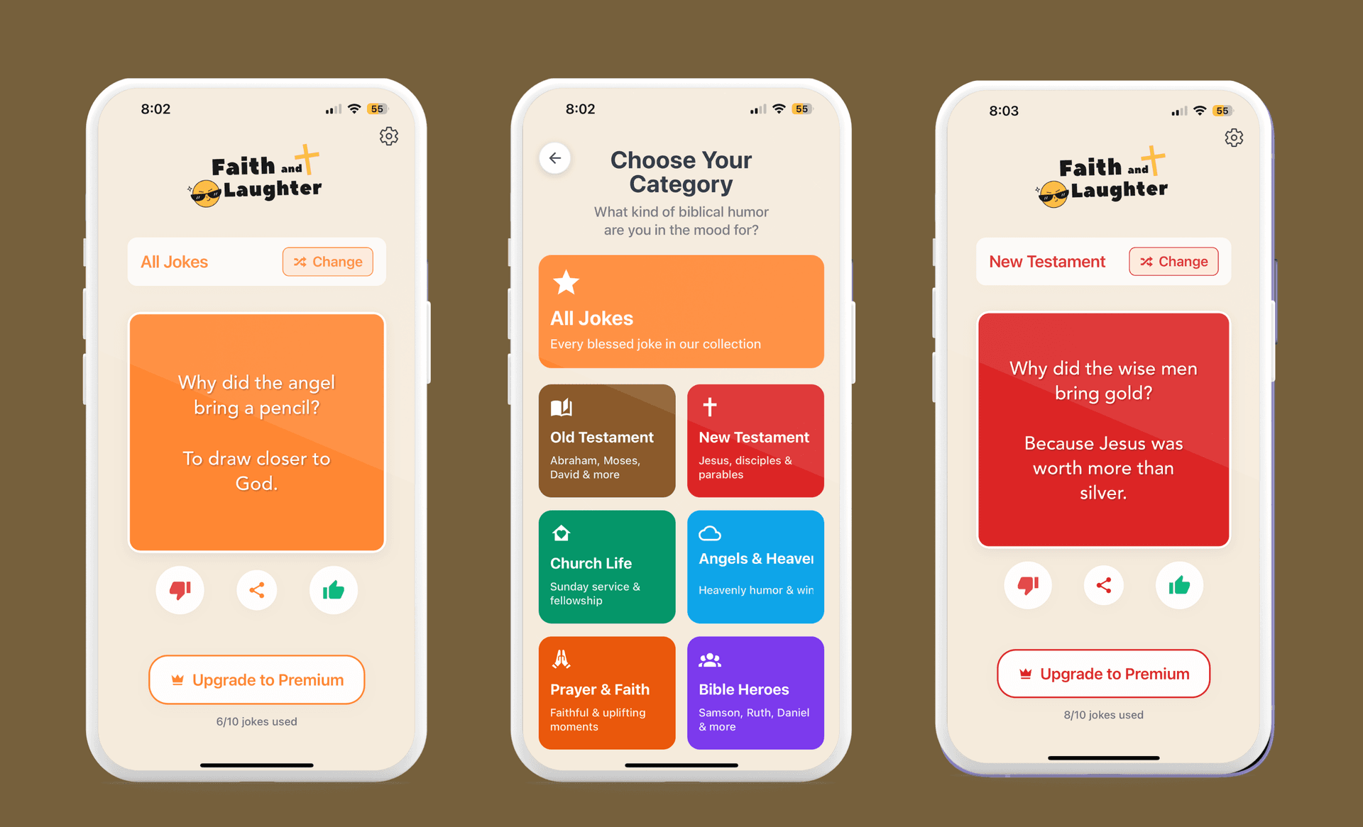 Bible Dad Jokes: Subscription-Based Mobile App