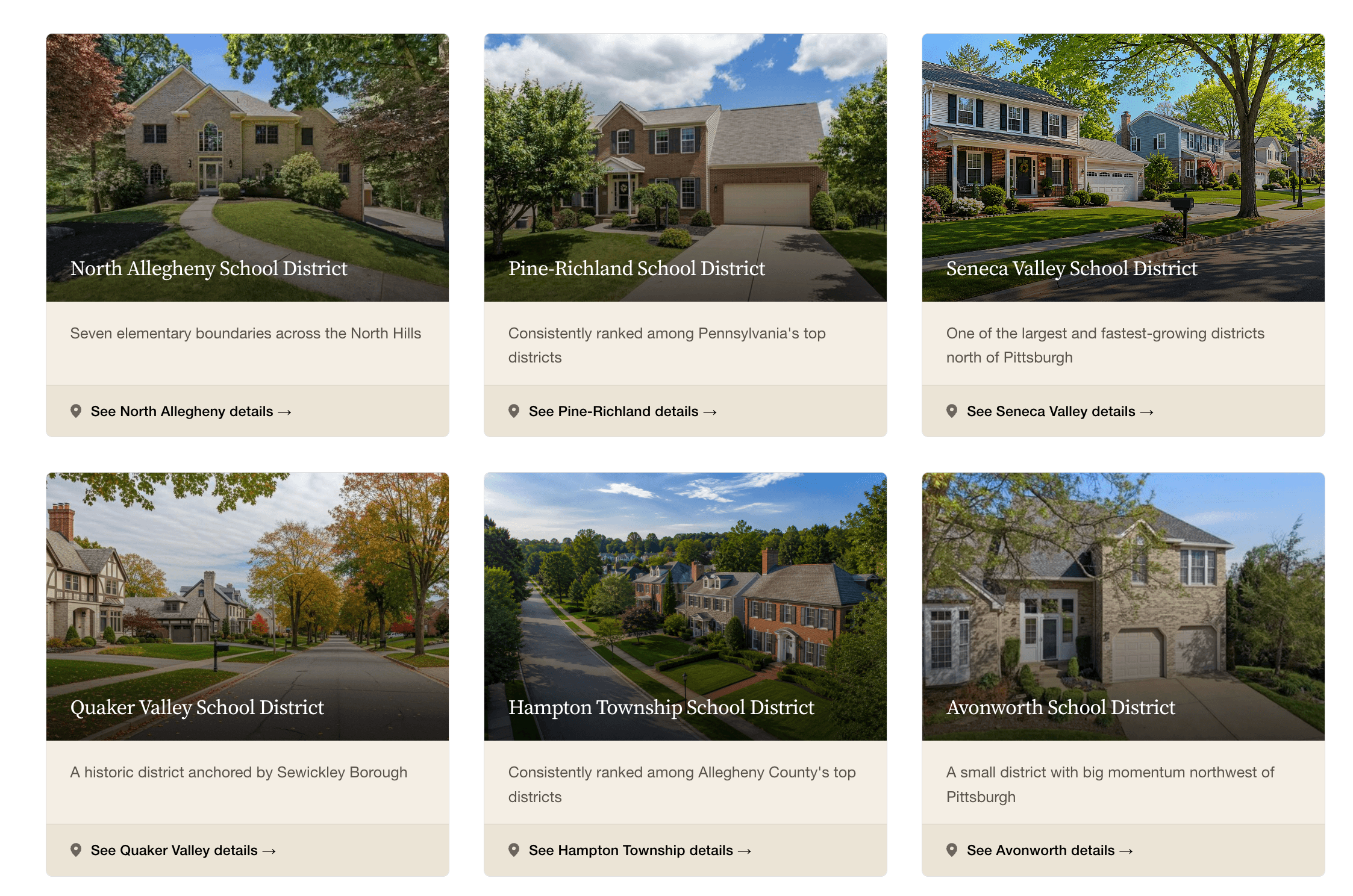 School District Pages That Match How Families Search