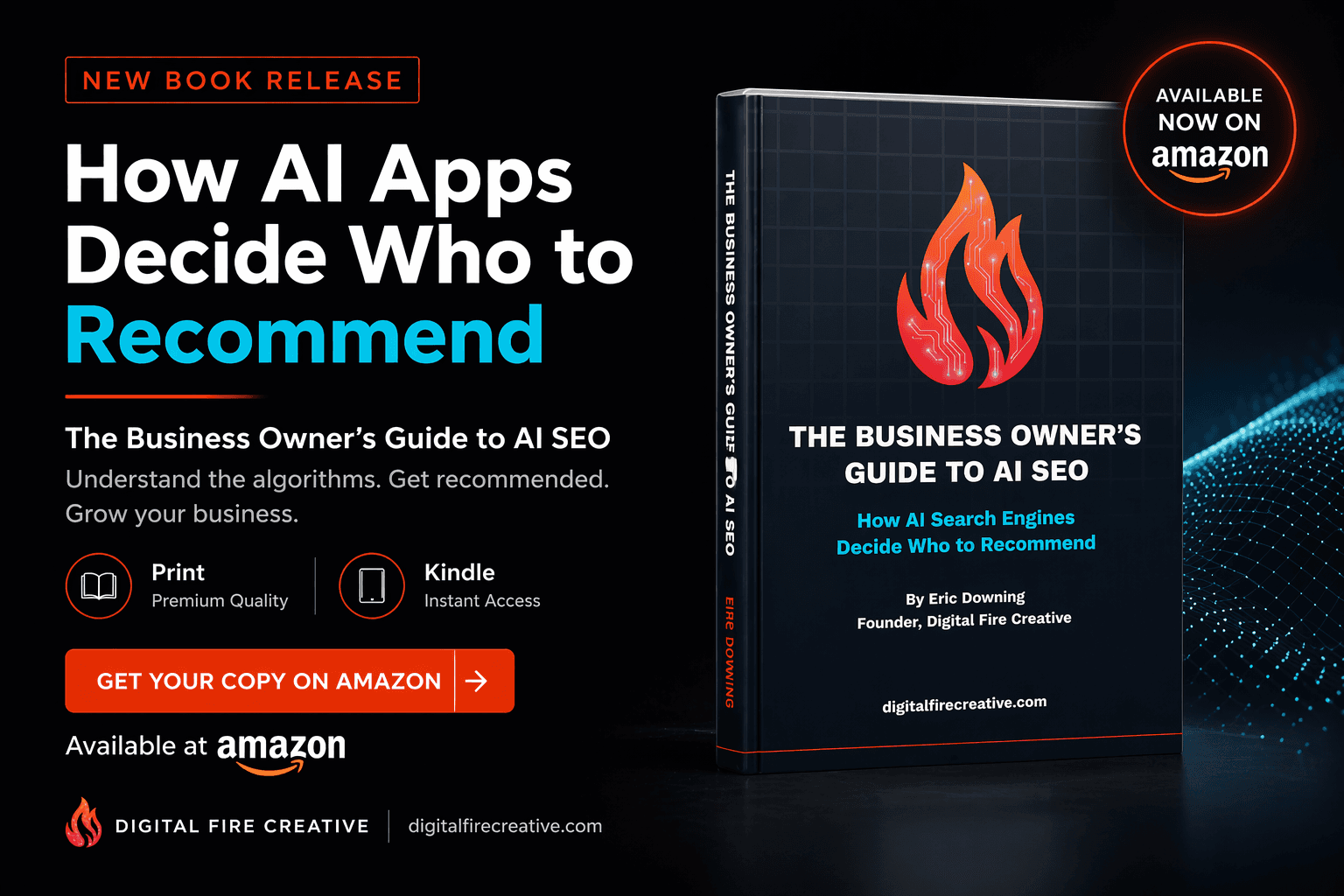 Digital Fire Creative Founder Publishes New Book on AI Search for Small Business Owners